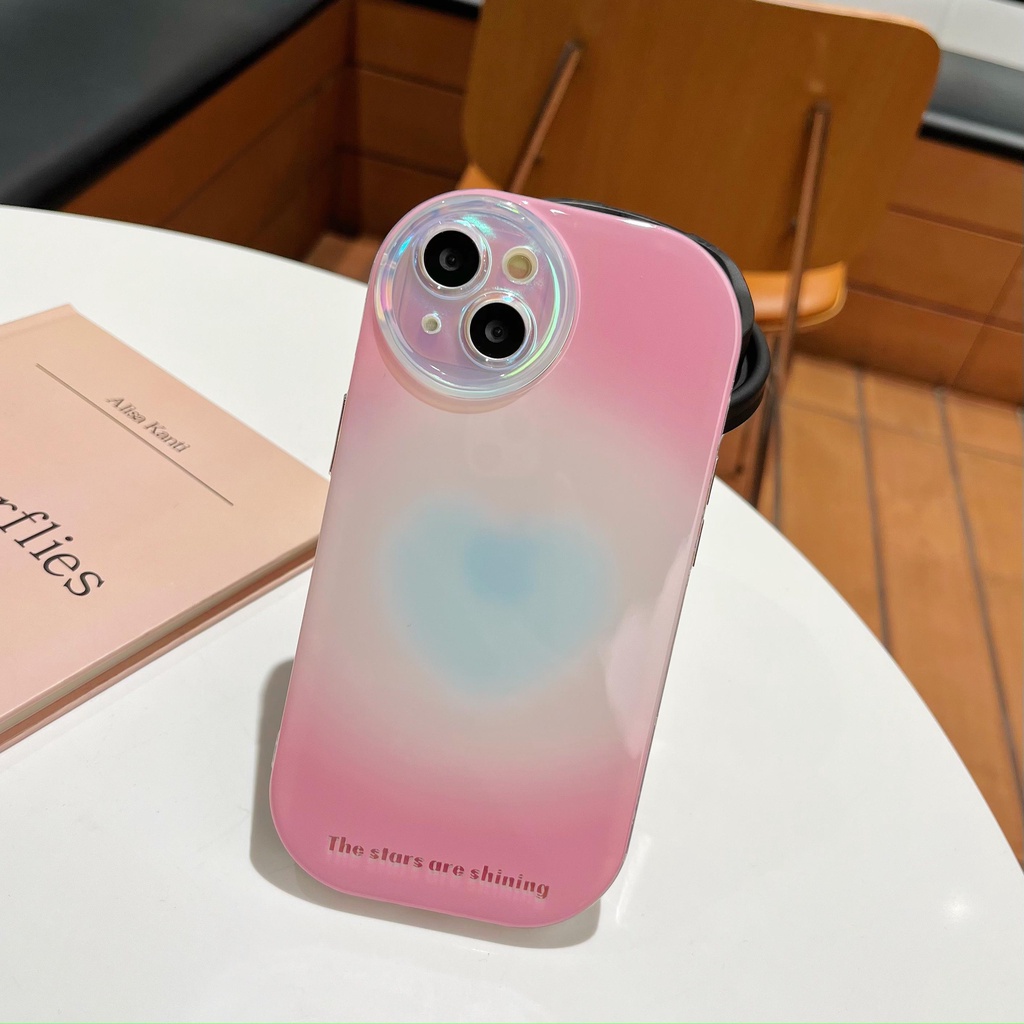 Ốp Điện Thoại Tpu Dẻo Trong Suốt Màu Sắc Ngọt Ngào Đơn Giản Chống Rơi Cho iPhone 14 13 12 11Pro Max