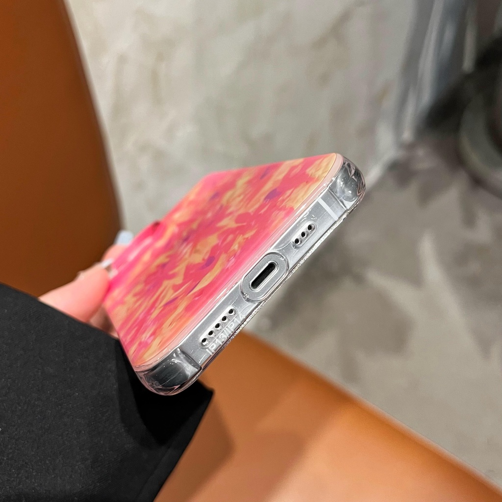 Ốp Điện Thoại TPU Silicon Mềm Trong Suốt Chống Sốc Họa Tiết Hoa Nhỏ Cho iPhone 14 Plus 13 12 11 Pro Max