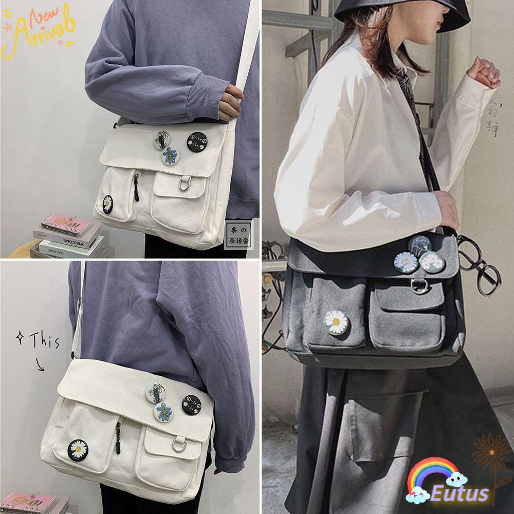 Huy Hiệu Gắn Túi Xách Đeo Vai Họa Tiết Hoa Cúc Phong Cách Vintage Thời Trang