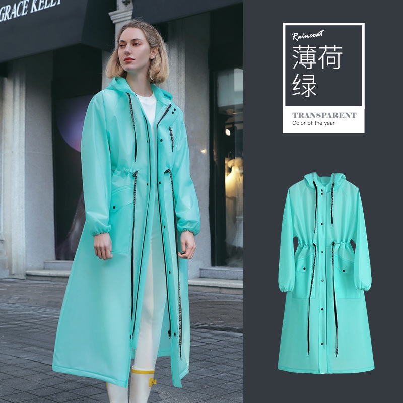 O m a b Áo Mưa Dáng Dài Toàn Thân Phong Cách Mới Chống Mưa Đi Xe Đạp Điện Dành Cho Nam Nữ