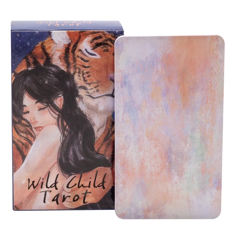 Wild Child Tarot Card Prophecy Divination Deck Family Party Board Game Beginners Cards Fortune Telling Game
