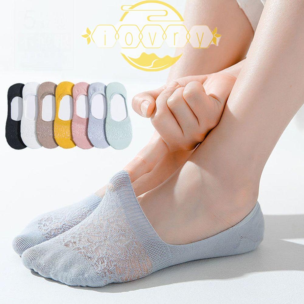 Vớ Ren Màu Sắc Ngọt Ngào Thoáng Khí Thoải Mái Thời Trang Mùa Hè Cho Nữ