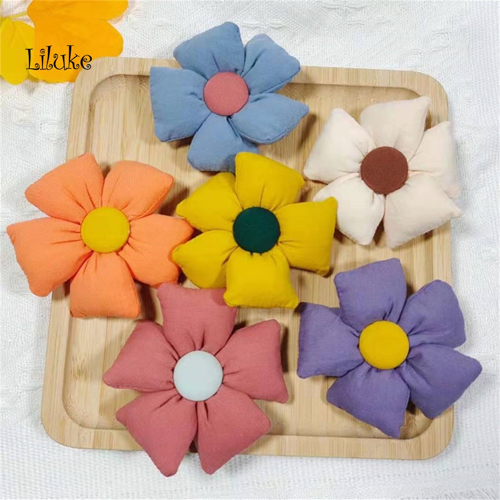 Dây Buộc Tóc Vải Mềm Co Giãn Xinh Xắn Cho Bé Gái