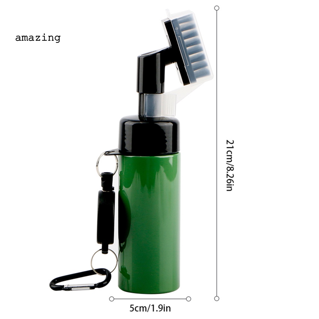 Bình Bóp Vệ Sinh Gậy Đánh Golf Chống Rò Rỉ Kèm Bàn Chải Đầu Gậy Đánh Golf