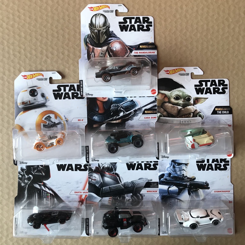 Hot Wheels Mô Hình Nhân Vật Phim Star Wars Mẫu Marvel GJH91 Bằng Hợp Kim
