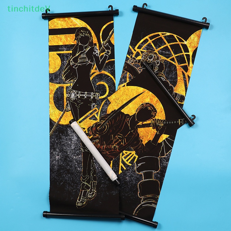 [TinchitdeV] Áp Phích Treo Tường In Hình Anime Luffy Nghệ Thuật Paing Nami Robin [Mới]