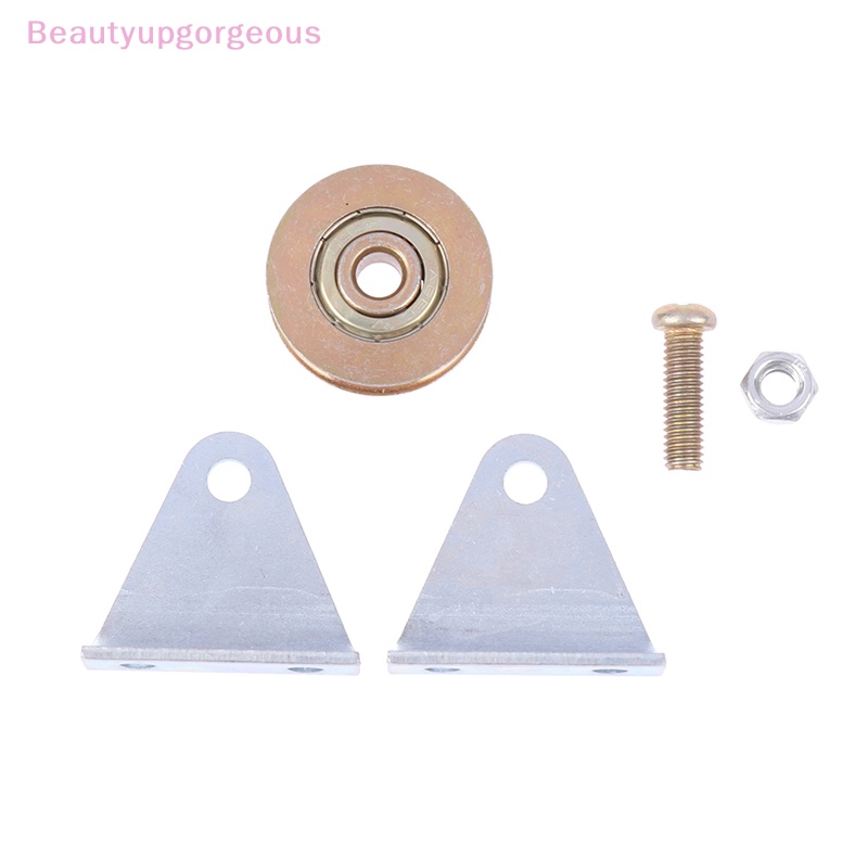 1 Bộ Bánh Xe Ròng Rọc 6mm 6.4 * 32 * 8 Chất Lượng Cao