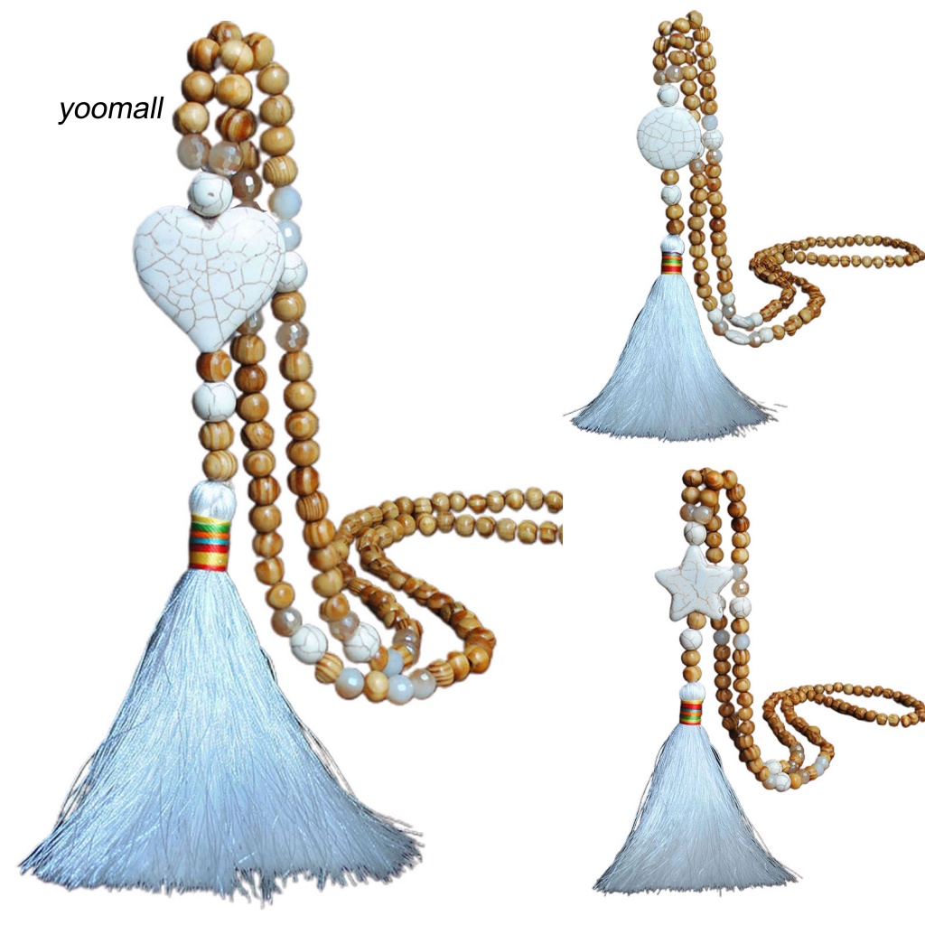 Vòng cổ Tua Rua Phong Cách Bohemian Cho Nữ