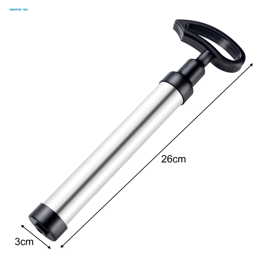 Bộ Dụng Cụ Bơm Bóng Rổ Bằng Hợp Kim Nhôm Kèm Ống Bơm Và Ống Nối Dài Tiện Dụng