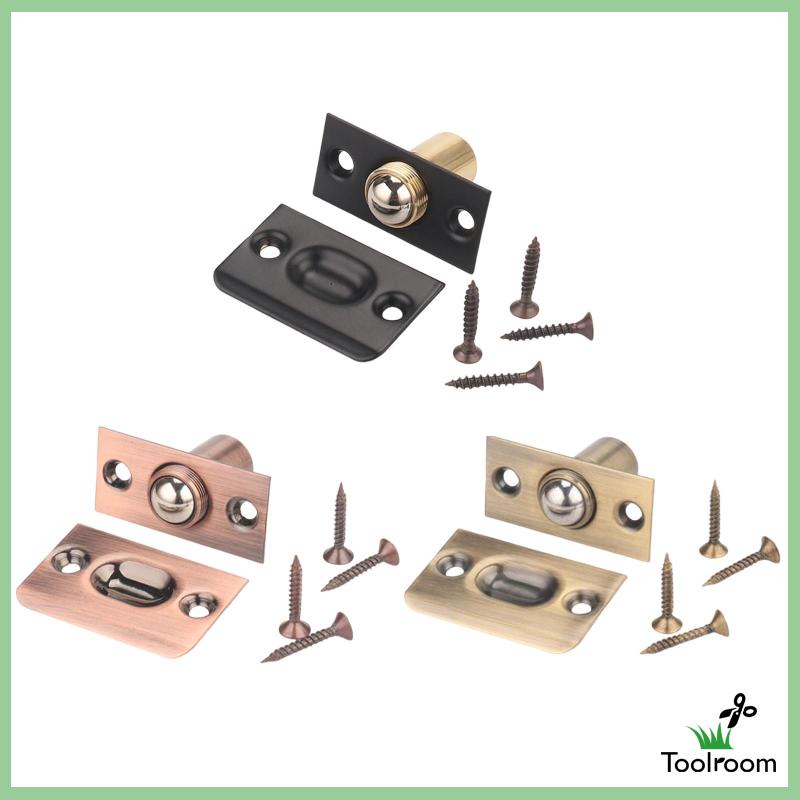 [Toolroom] Chốt Cửa Bóng Màu Đen