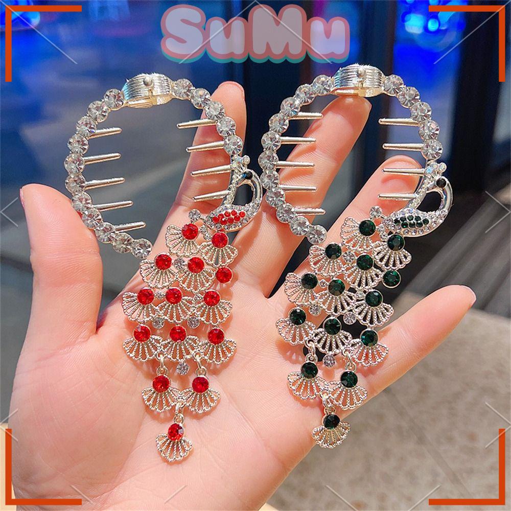 Kẹp Tóc Thanh Lịch Cho Nữ|Băng Đô Cài Tóc Bằng Vải Nhung Thời Trang