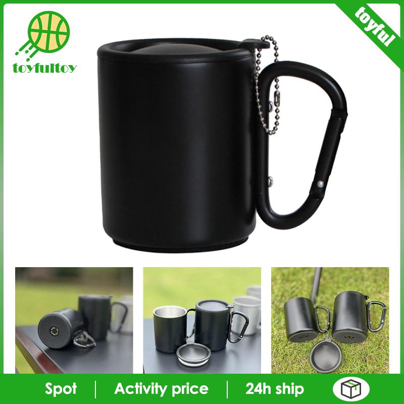 Cốc Cà Phê Có Nắp Và Tay Cầm Sử Dụng Trong Nhà Và Ngoài Trời