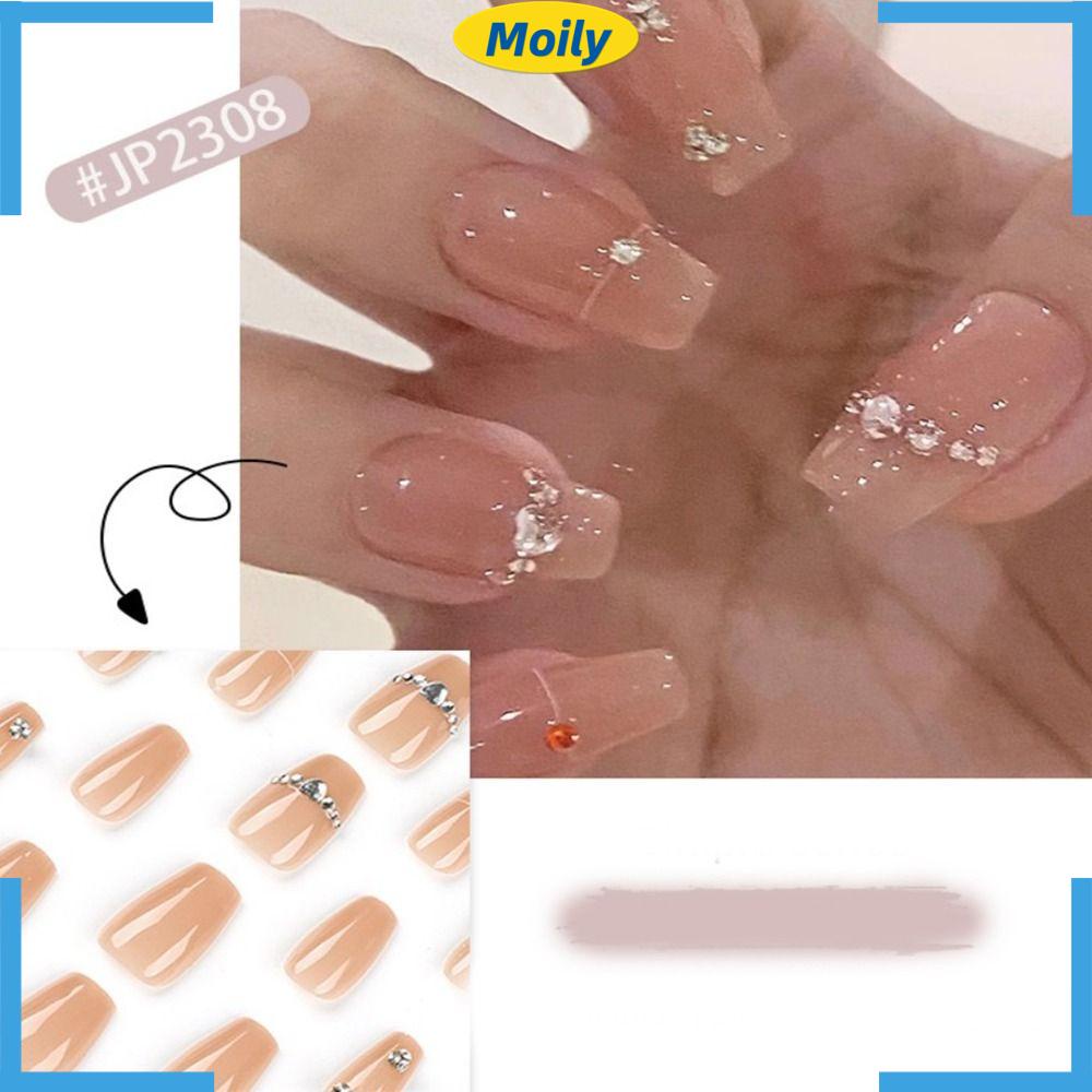 Set 24 Móng Tay Giả Có Thể Tháo Rời