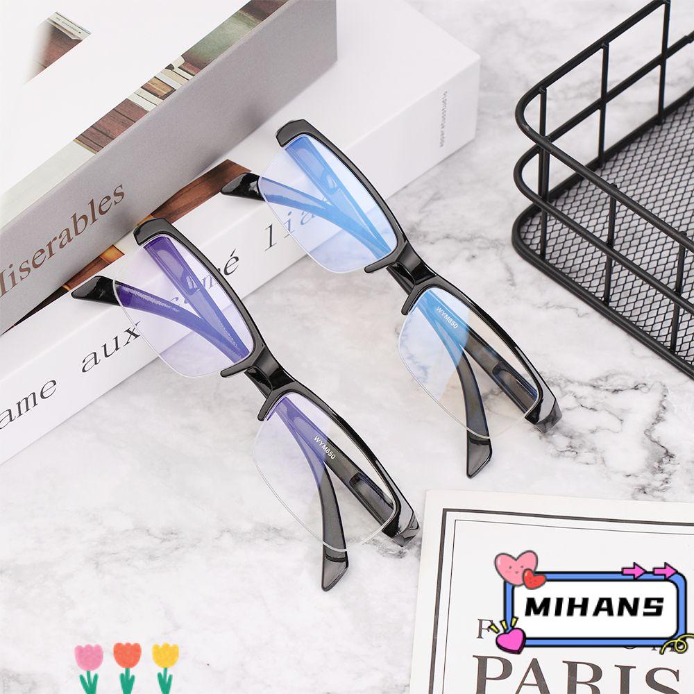 Mắt Kính Nửa Gọng Bằng Nhựa Resin Dành Cho Nam Và Nữ