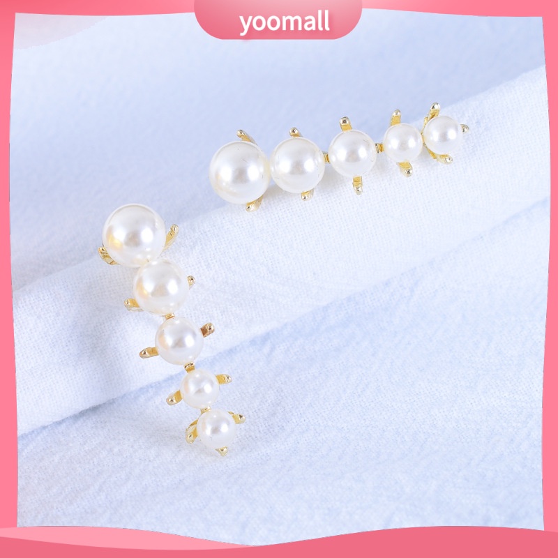 [YM] Bông Tai Ngọc Trai Thanh Lịch Đơn Giản Và Nhỏ Cá Tính Dành Cho Nữ