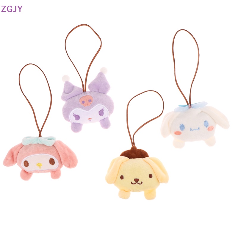 SANRIO Nhãn Dán Trang Trí Túi Xách Chống Thất Lạc Hình Cinnamoroll Melody Kulomi Nhồi Bông Dễ Thương Mới