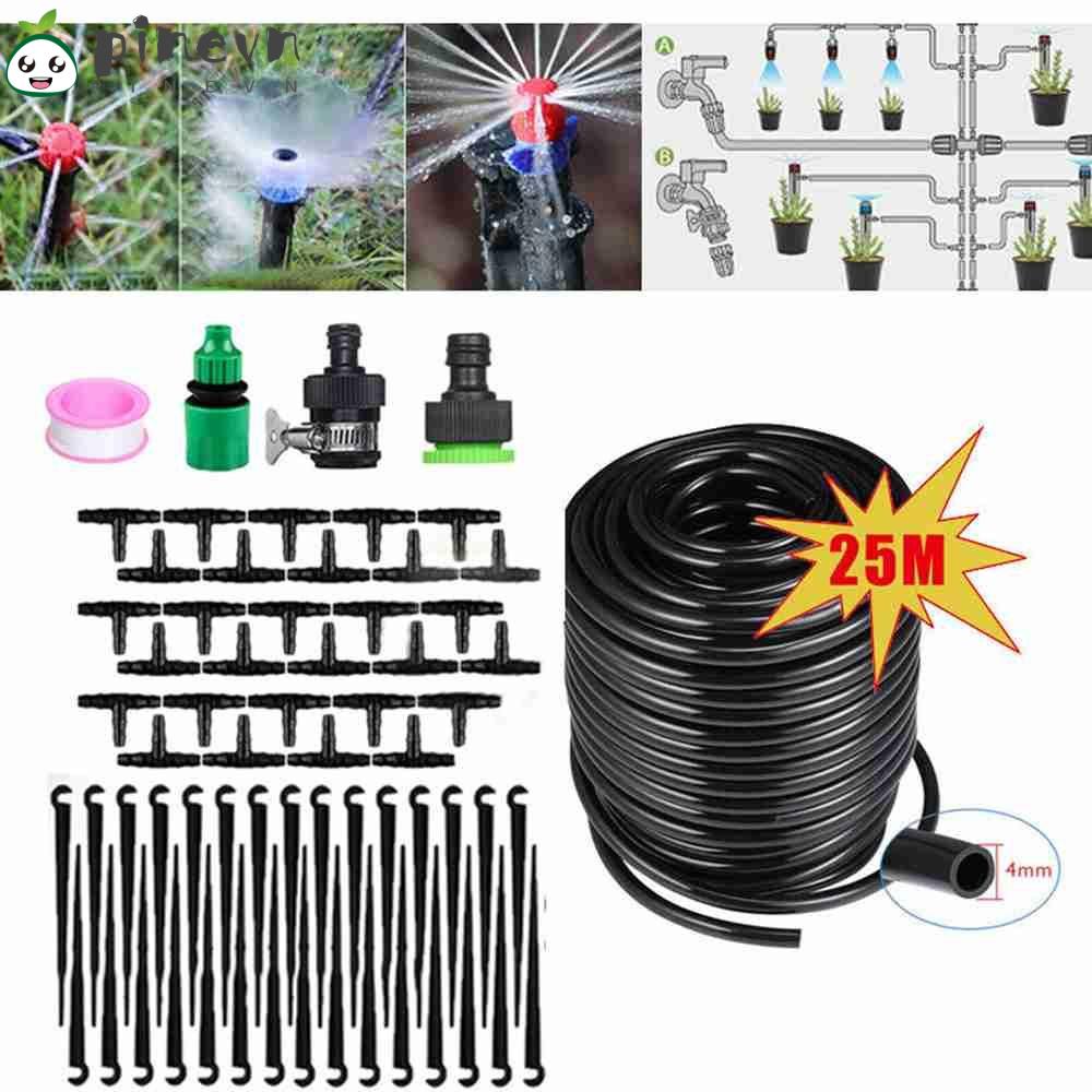 PINEVN Bộ Dụng Cụ Hệ Thống Tưới Nước Tự Động Cho Nhà Kính