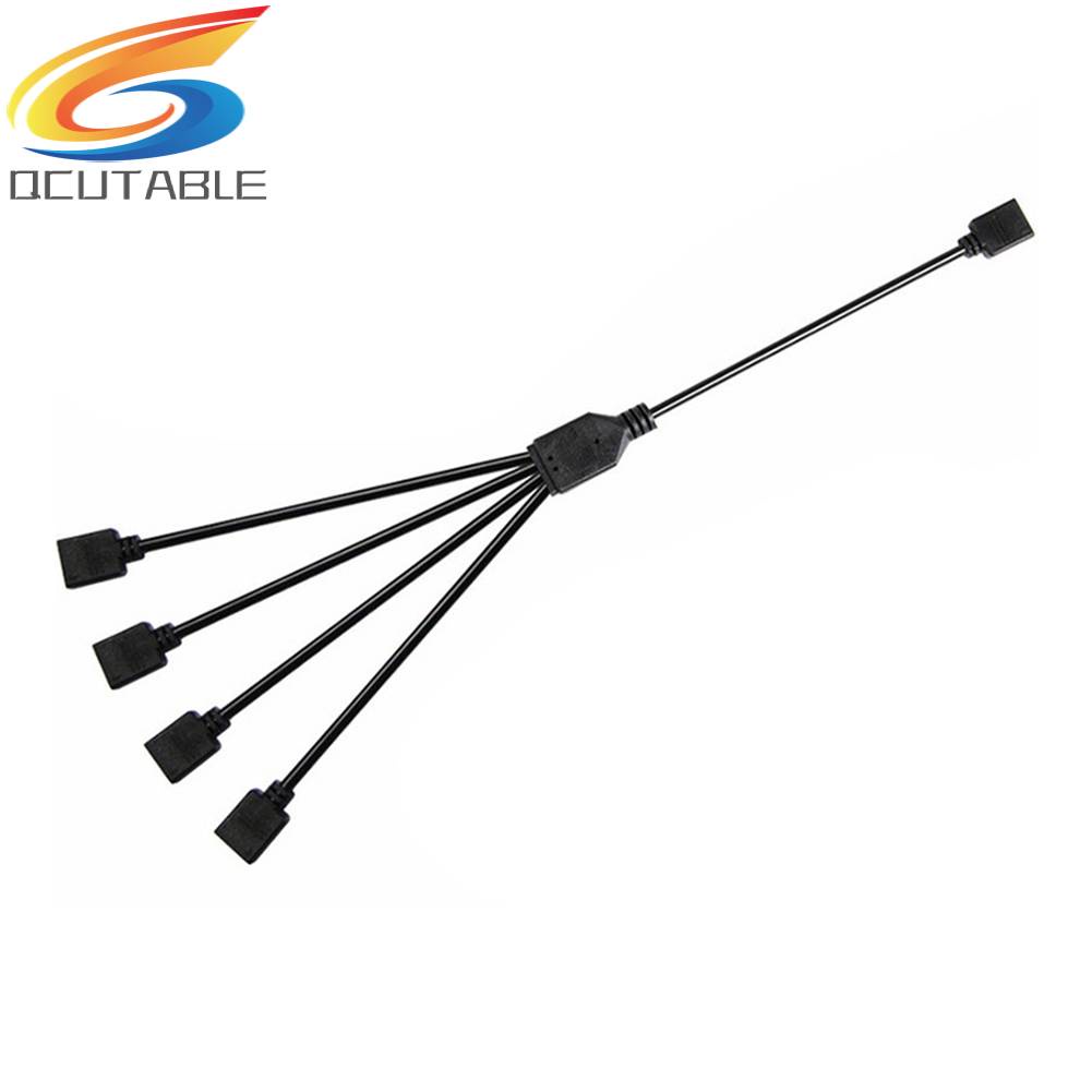 Dây Cáp Nối Dài 1 Đến 4 4 Pin Cho Bo Mạch Chủ ASUS / MSI Dài 30cm