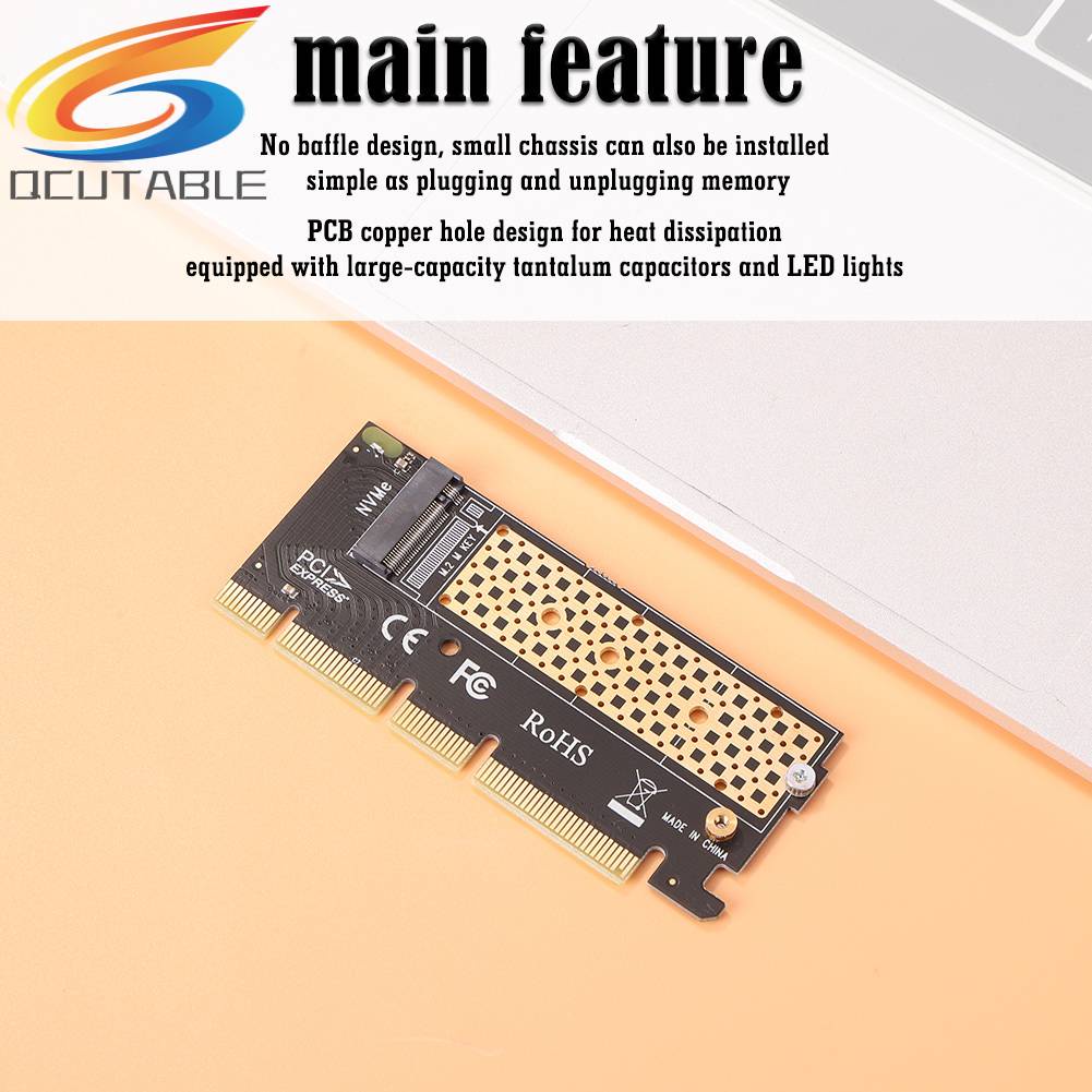 Bộ Chuyển Đổi NVME M.2 Sang PCI-E 16X M.2 PCIE X16 Cho Máy Tính