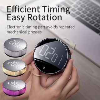 New LED Digital Countdown Magnetic Alarm Clock Kitchen Timer Cooking Stopwatch