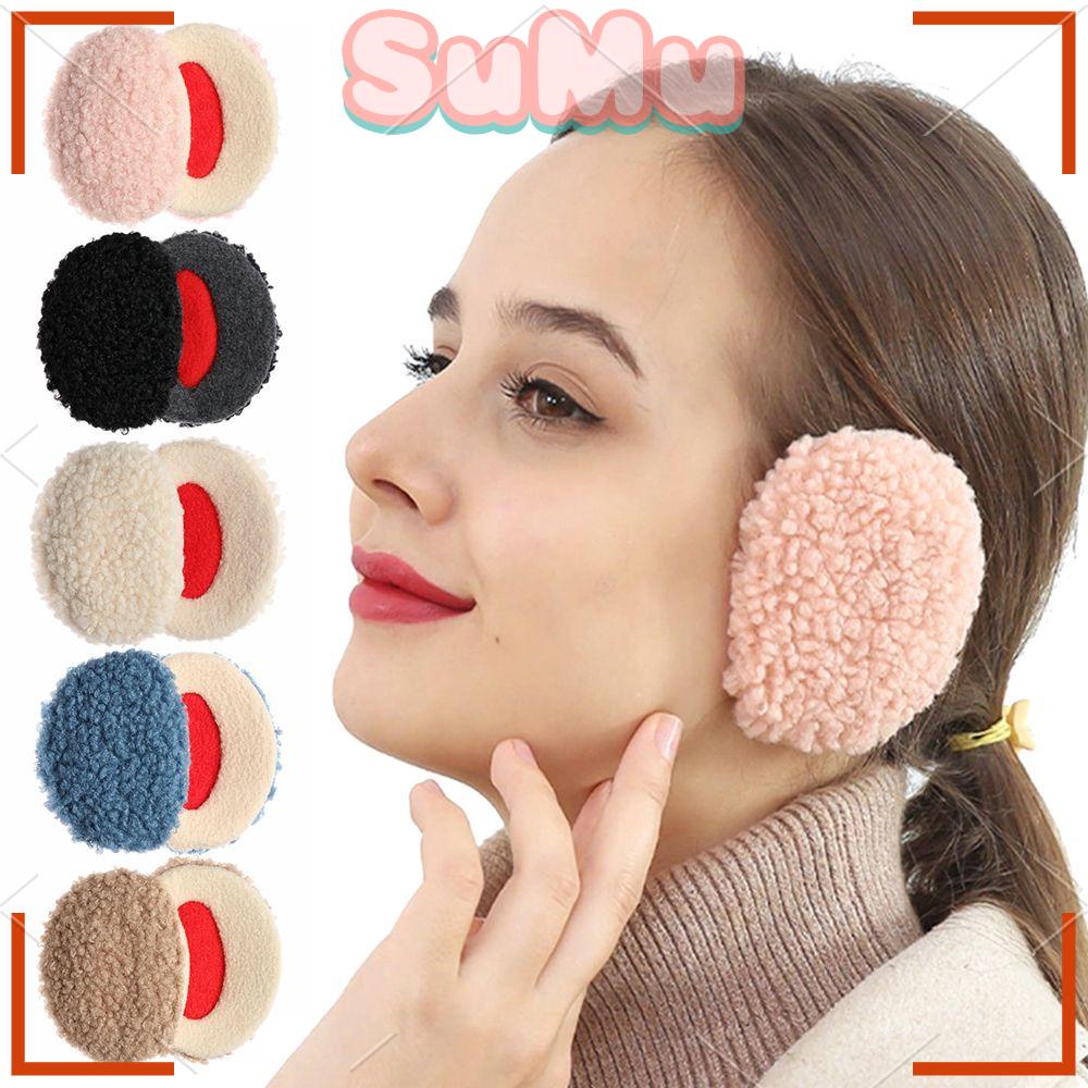SUMU Đệm Lông Cừu Mềm Mại Bảo Vệ Tai Cho Người Lớn Và Trẻ Em