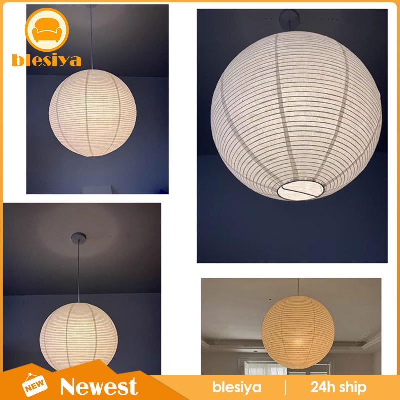 Chụp Đèn Hình Tròn Bằng Giấy 30cm Phong Cách Cổ Điển Độc Đáo Trang Trí Nhà Cửa