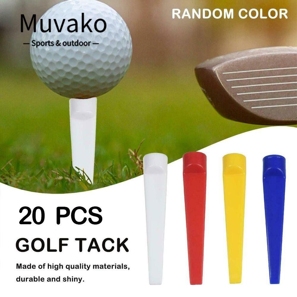 MUVAKO Set 20 Phụ Kiện Giữ Bóng Golf Bằng Nhựa Tiện Dụng
