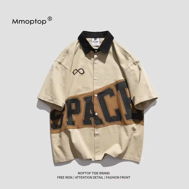 Áo Thun Ngắn Tay Form Rộng Phong Cách Năng Động Trẻ Trung Dành Cho Nam