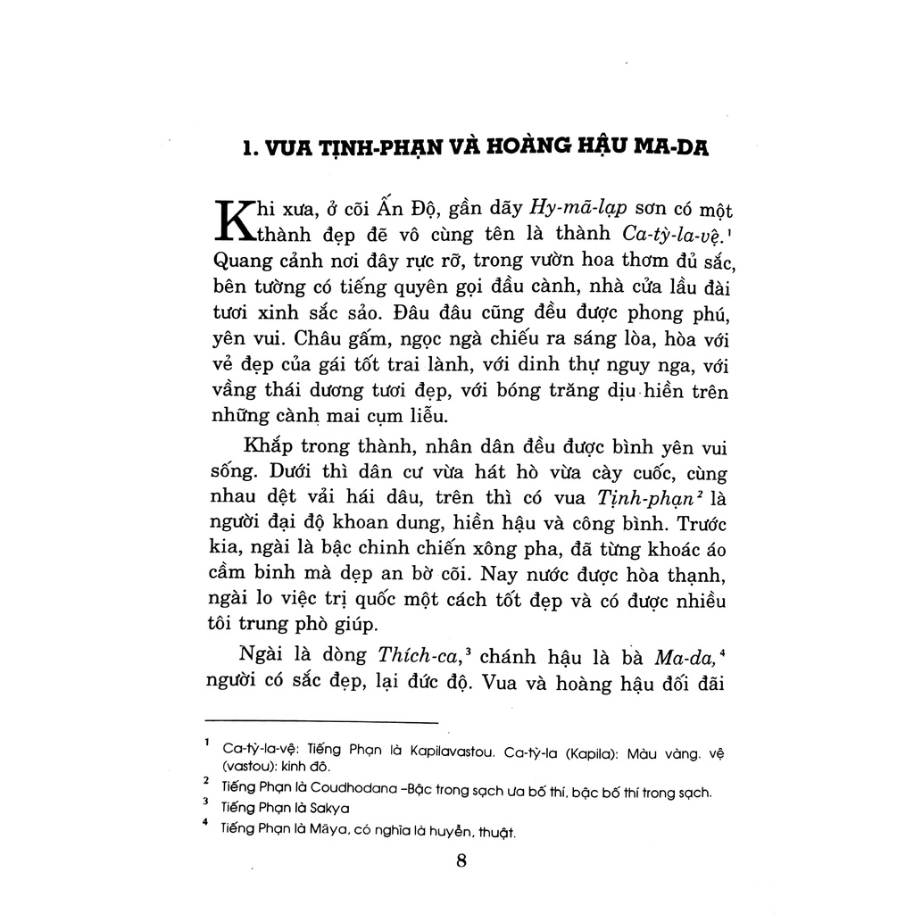 Sách Truyện Phật Thích Ca