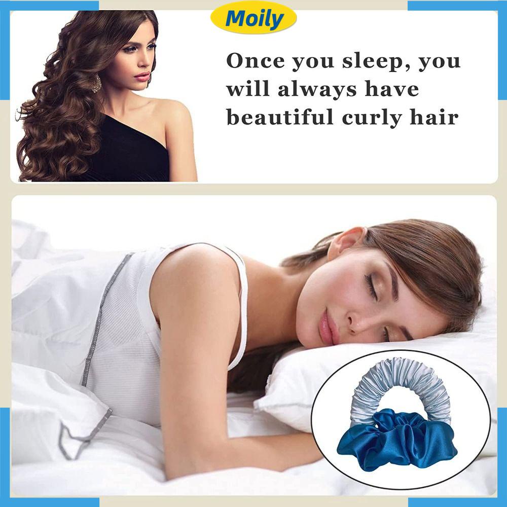 MOILYVN Máy Uốn Tóc Không Để Lại Dấu Vết Thiết Kế Nhỏ Gọn Thời Trang