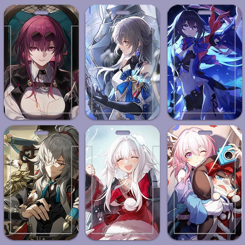 Ví Đựng Thẻ ID / Thẻ ID Họa Tiết Hoạt Hình Anime Honkai Star Rail Kafka Cho Học Sinh / Khách Sạn