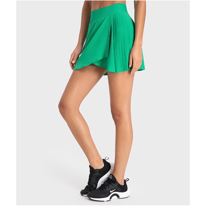 Váy Tennis Lulu Side-Pleat High-Rise Tennis Skirt