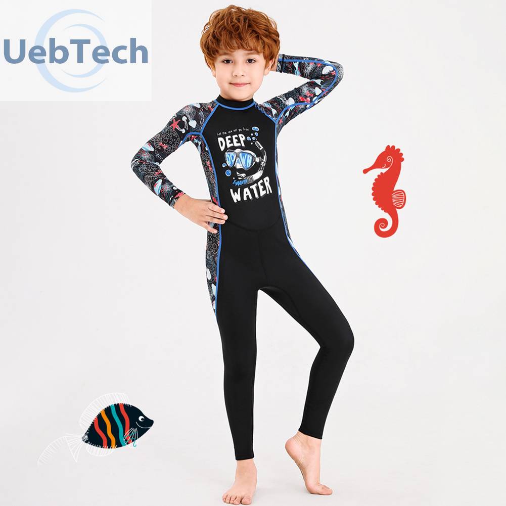Bộ Đồ Lặn Bảo Vệ Toàn Thân Có Khóa Kéo Cho Bé
