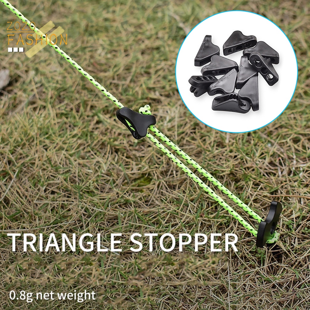 Set 20 / 20 Móc Khóa Dây Lều Hình Tam Giác Tiện Lợi
