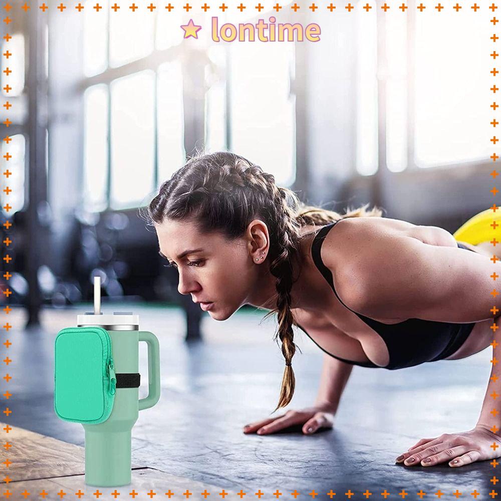 LONTIME Túi Đựng Bình Nước Tập Gym / Chạy Bộ Ngoài Trời Hàng Mới