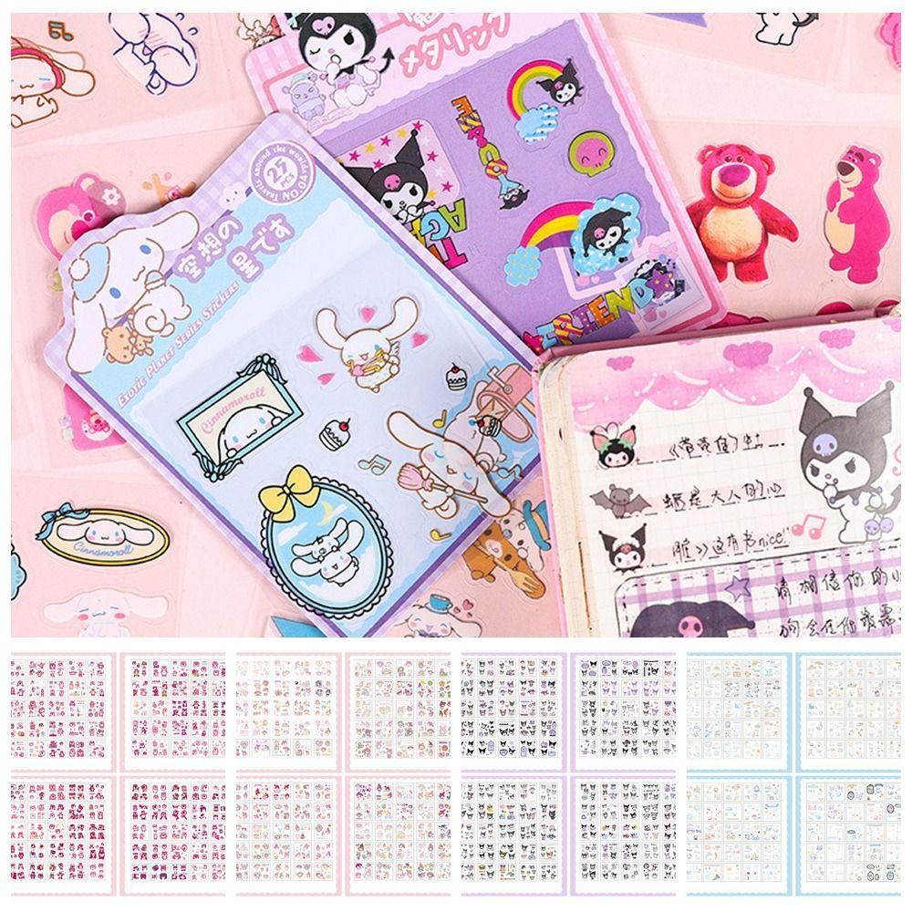 Nhãn Dán Hoạt Hình BERNARDO Đáng Yêu Trang Trí Điện Thoại Laptop Sổ Tay