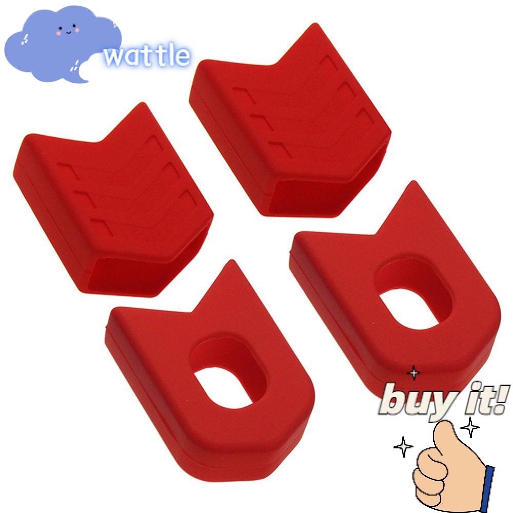 WATTLE Bọc Bảo Vệ Tay Quay Xe Đạp Bằng Silicone Chất Lượng Cao