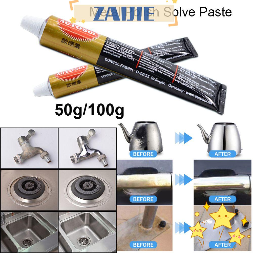 ZAIJIE24 Lọ Keo Đánh Bóng Kim Loại 50g / 100g