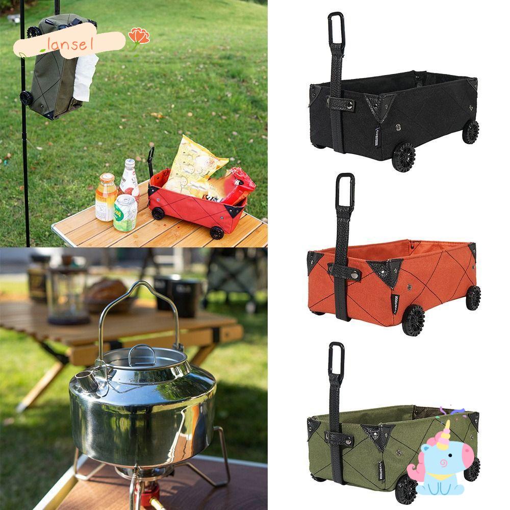 Hộp Đựng Khăn Giấy Đa Năng Bằng Vải Canvas Có Thể Gấp Gọn Tiện Dụng