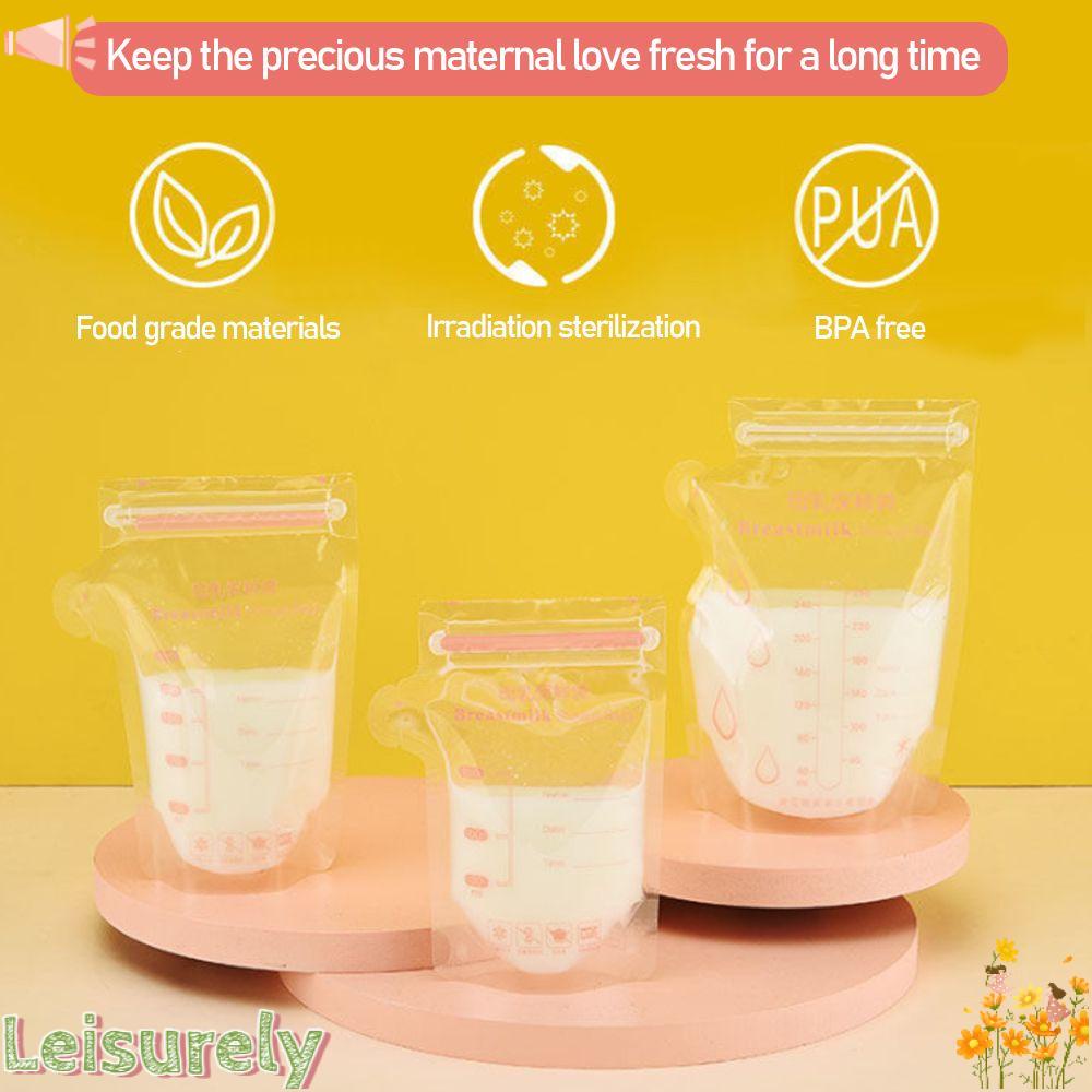 LEILY Set 30 Túi Đựng Thực Phẩm Giữ Lạnh Sử Dụng Một Lần Tiện Lợi