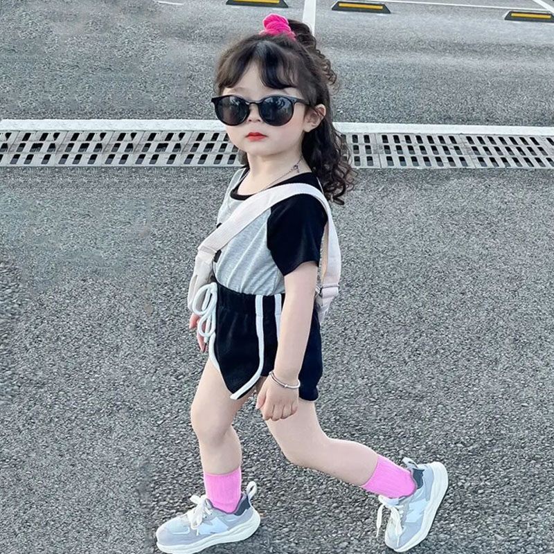 Áo Thun Tay Ngắn Dáng Rộng In Chữ Phong Cách Phương Tây Thời Trang Mùa Hè Cho Nữ