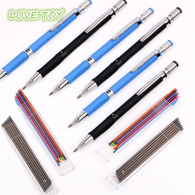 Set 26 Bút Chì Cơ 2.0mm Kèm Lõi Thay Thế Dành Cho Vẽ Phác Thảo