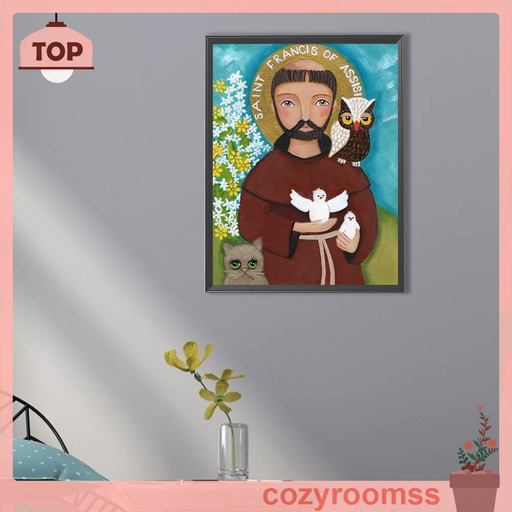 Tranh Đính Đá Kim Cương Toàn Bộ 5D DIY Hình Thánh Giá