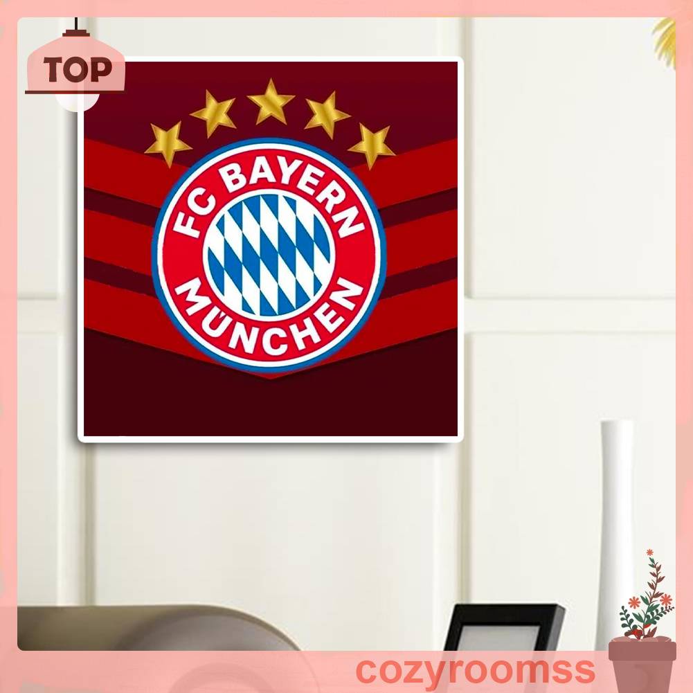 Tranh Đính Đá Kim Cương Toàn Bộ 5D DIY Hình FC BAYERN