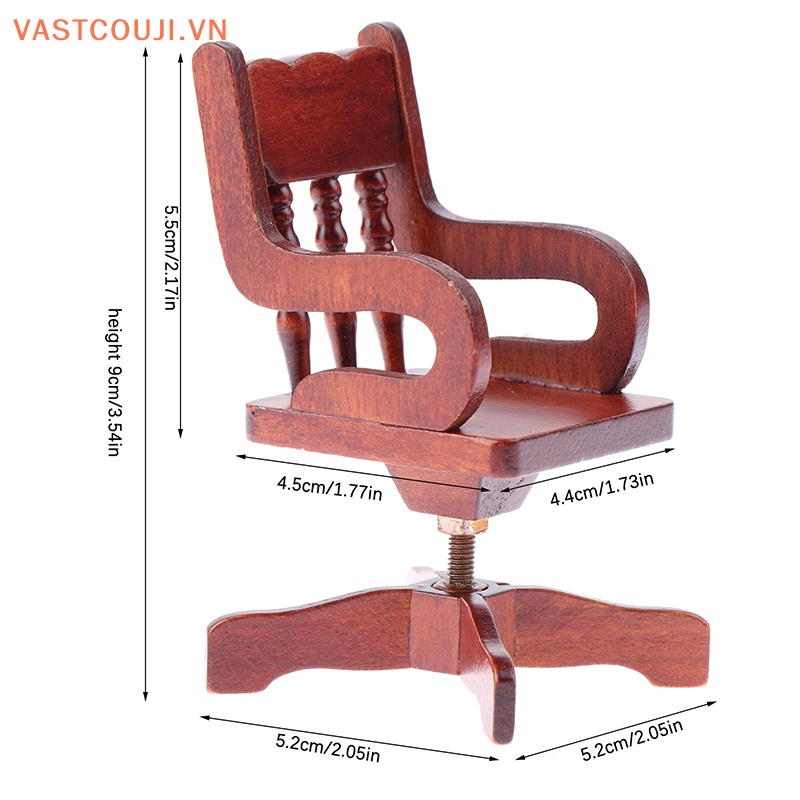 Mô Hình Ghế Ngồi Có Thể Điều Chỉnh Tỉ Lệ 1 / 12 Trang Trí Nhà Búp Bê