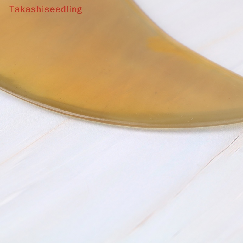 (Takashiseedling) Tấm Cạo Mát Xa Bằng Sừng Ox Tự Nhiên Chăm Sóc Sức Khỏe