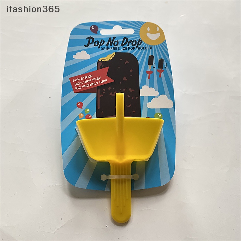 [ifashion365] Giá Đựng Kem Chống Nhỏ Giọt Không Cần Đóng Băng Kèm Ống Hút Cho Trẻ Em