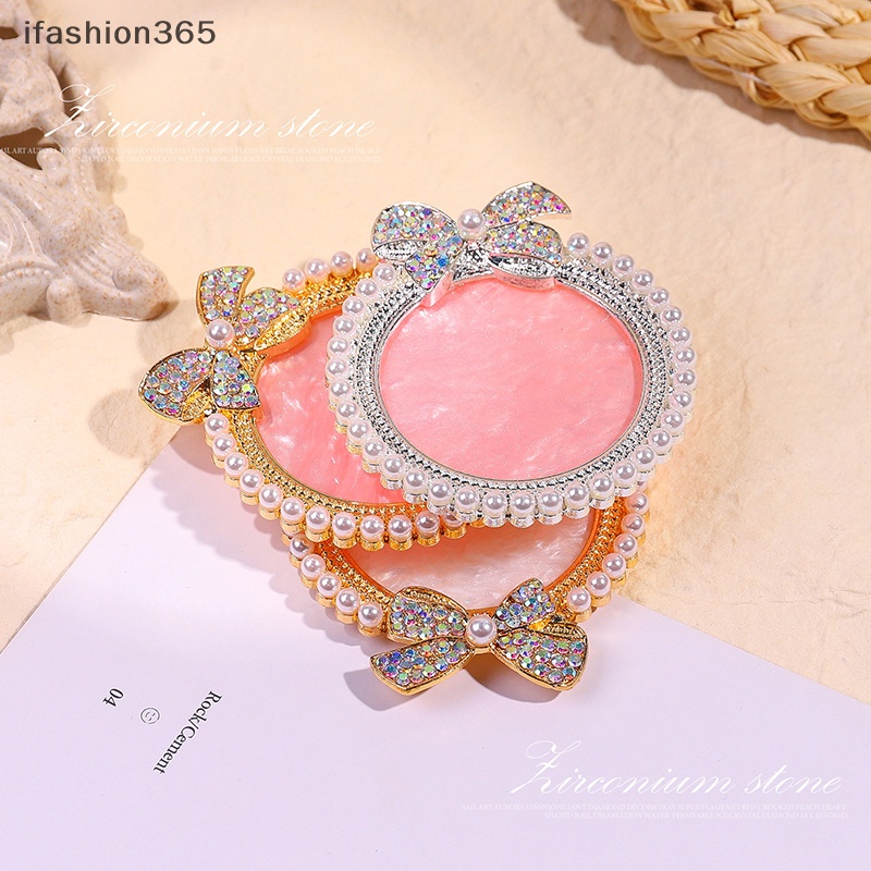 1 Bảng Pha Màu Vẽ Móng Tay Giả Bằng Nhựa Resin Hình Ruy Băng Đính Ngọc Trai