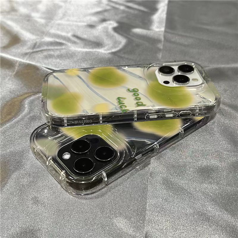 Ốp Điện Thoại Mềm Trong Suốt Họa Tiết Trái Tim Cho Iphone 14Promax 1312 / 11 7 / 8plus xr / sins VXYM