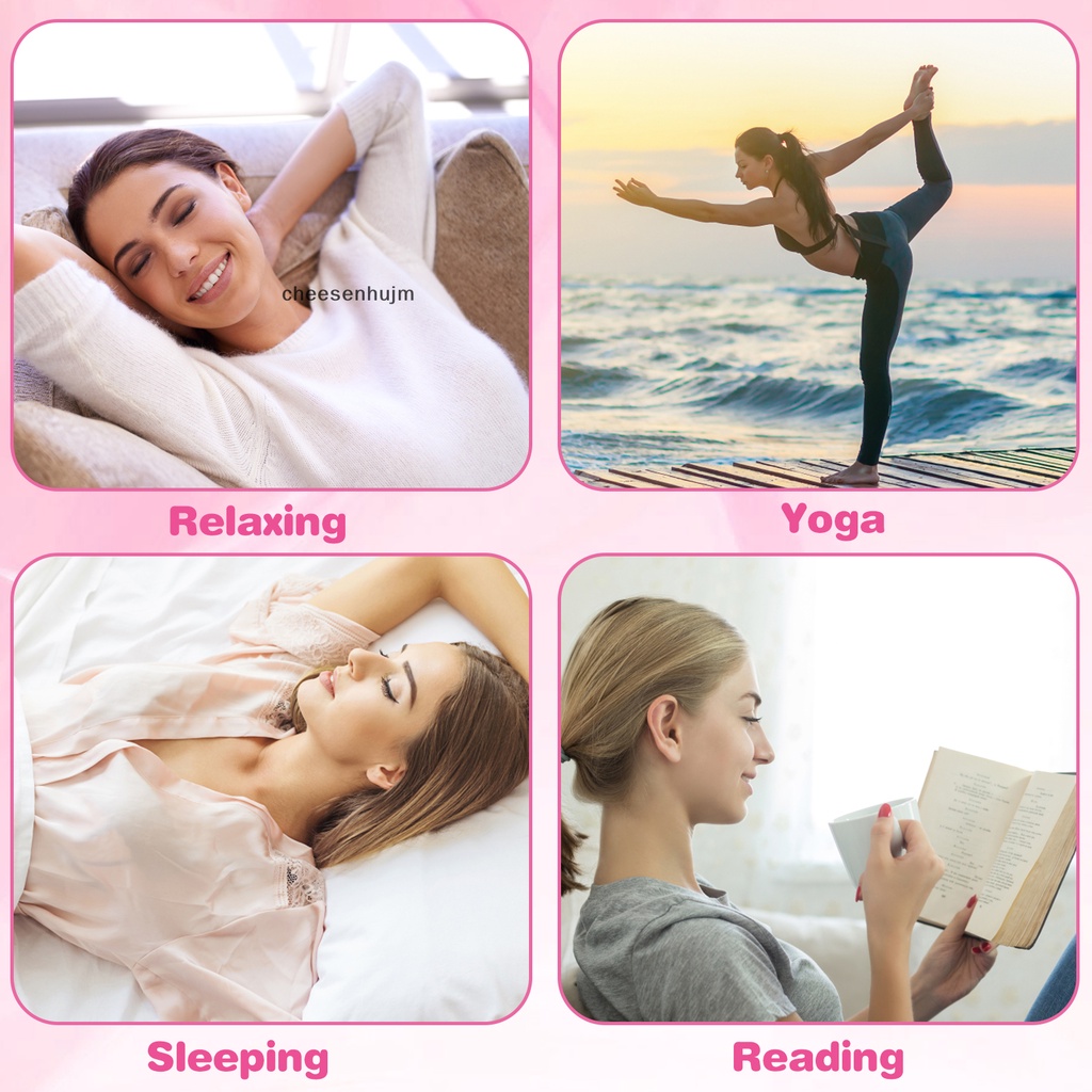 Bộ 6 Miếng Đệm Ngực Thầu Dầu Hữu Cơ Có Thể Giặt Và Tái Sử Dụng Để Mát Xa Thư Giãn